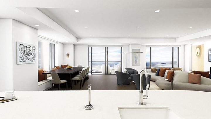 FS-2050 - Kitchen 3D Model