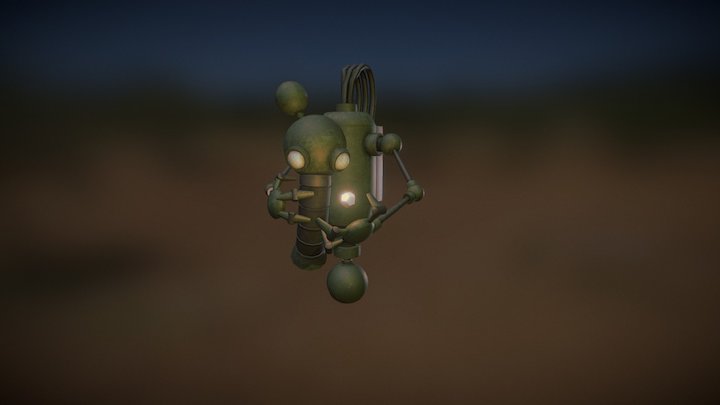 Adriano_Longoni_Robot 3D Model