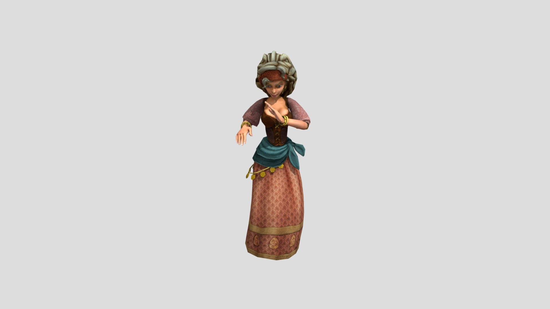 Rumba Dancing　woman