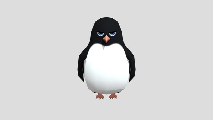 3D Sketchbook 3 - Penguin 3D Model