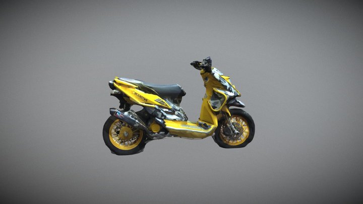 Yamaha X Ride by Custom World 3D Model