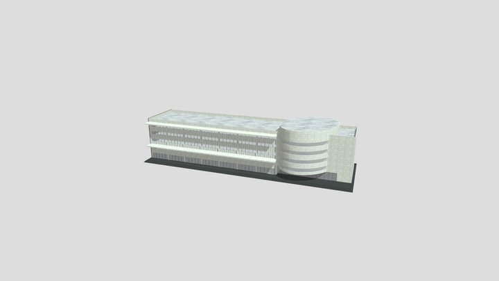 Perpus UGM 3D Model