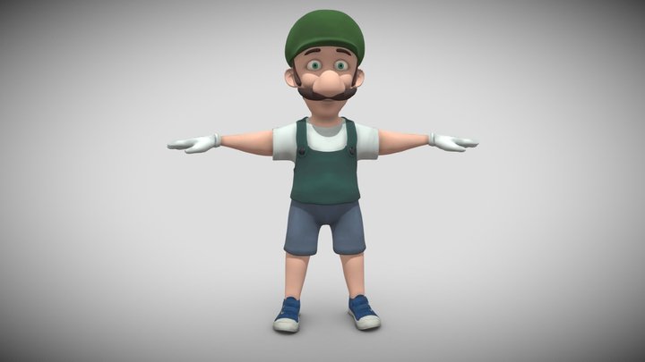 Cartoon Character_FBX 3D Model