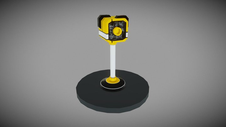 Turret Laser - TFM 3D Model