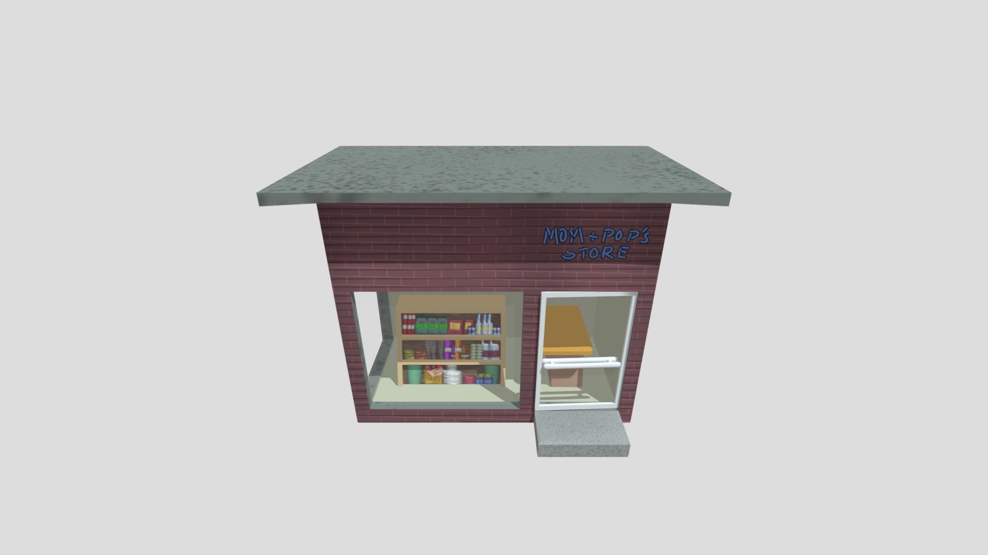 Mom- Pop- Store