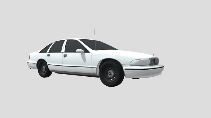 FREE 1993 Chevrolet Caprice 9C1 3D Model