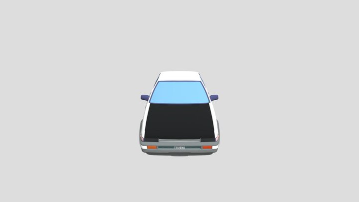 toyota-trueno-ae86 3D Model