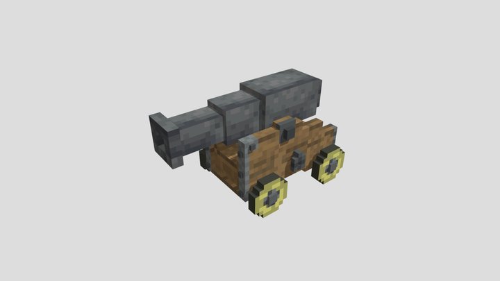 Cannon 3D Model