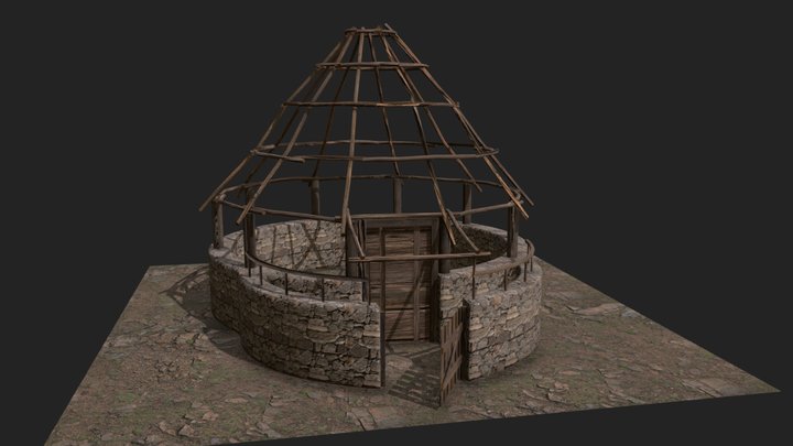 Capanna Mokarta 3D Model