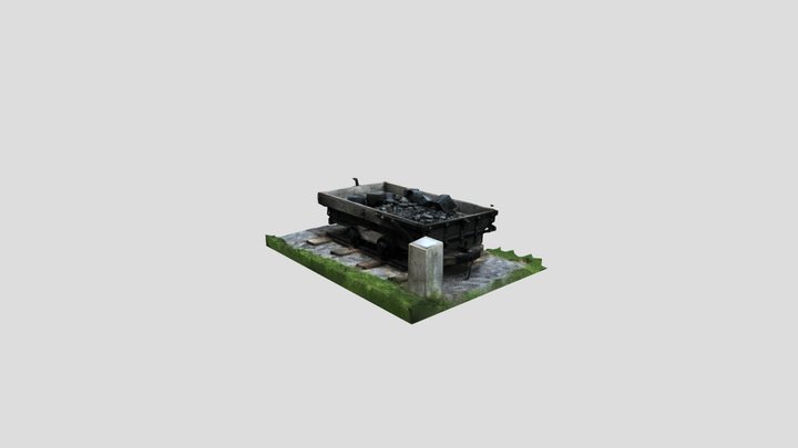 Coal Car RC 3D Model