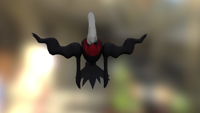 Wii U - Super Smash Bros For Wii U - Darkrai 3D Model