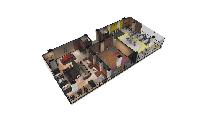 KYO HPDRM 3 Amenidades N15 3D Model