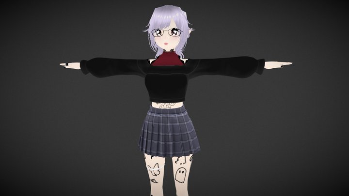 Eve - Character Model 3D Model