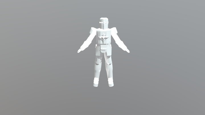 Robo Knight 3D Model