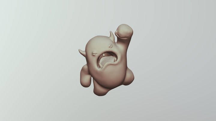 Melvin Sculpt 01 3D Model