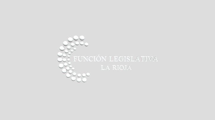 Logo FUNCION LEGISLTIVA-V1 3D Model