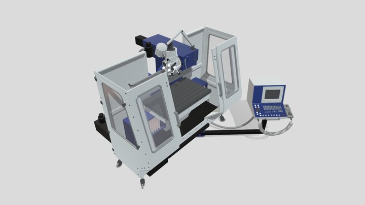 CNC_Meachine 3D Model