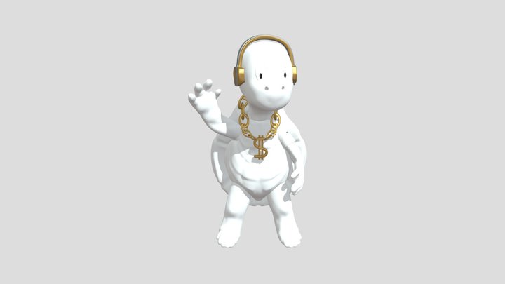 Timus the Turtle 3D Model
