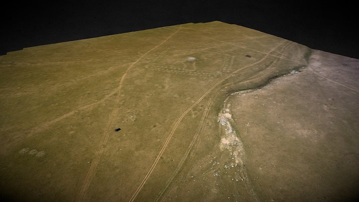 Tsatsyn Ereg (Mongolia) - Stone Quarry (AIR) 3D Model