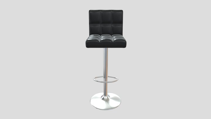 Bar Stool 3D Model