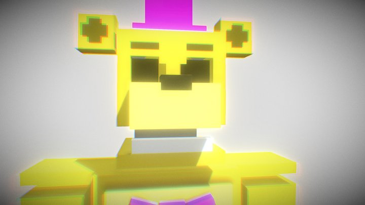 UCN Fredbear 3D Model