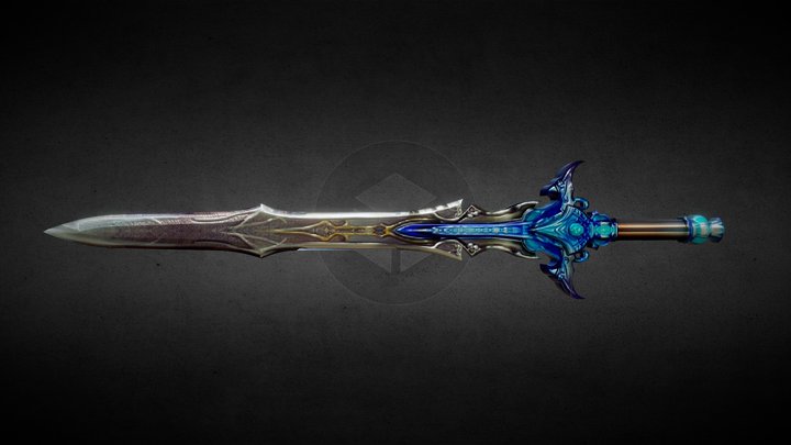 Legend Sword 3D Model