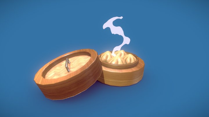 3December - Day 10 - Cooking 3D Model