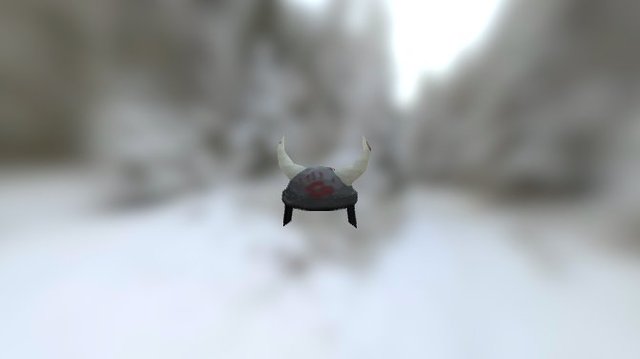 Viking Helmet 3D Model