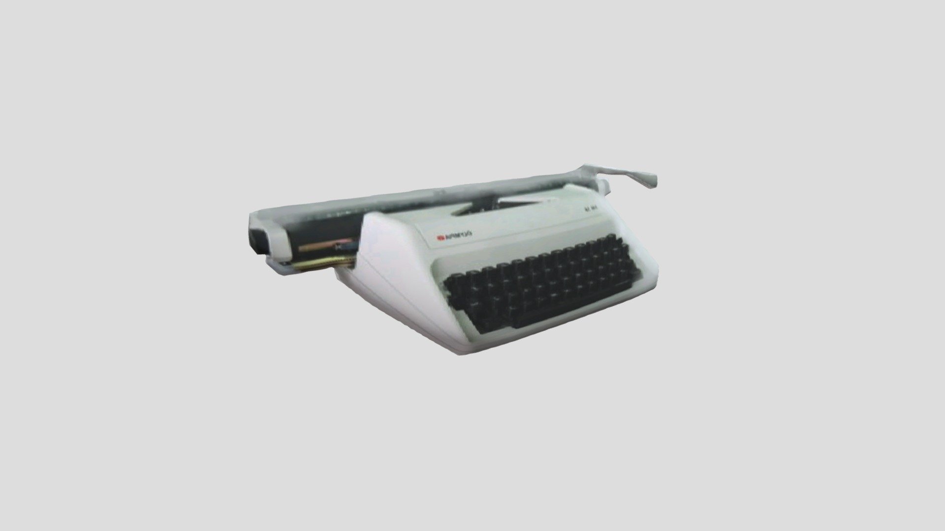 Mesin Ketik Manual Merk Olympia