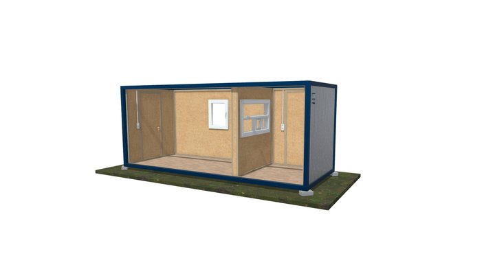 Пост охраны: проходная 3D Model