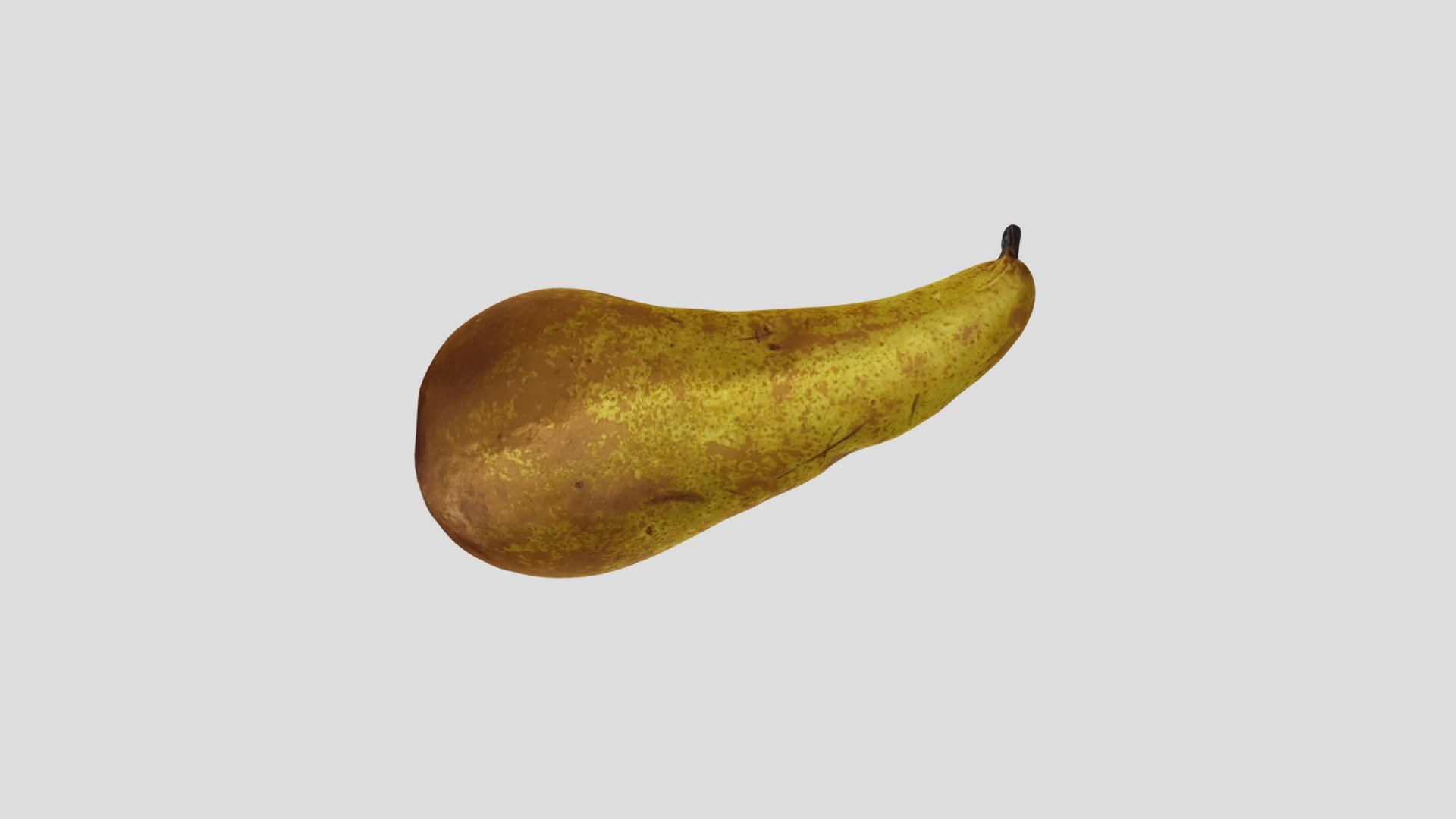 Scanned pear