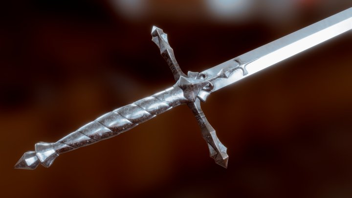Alucard's Sword - Castlevania 3D Model