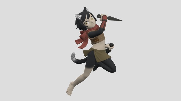 Izutsumi(Delicious in Dungeon) 3D Model