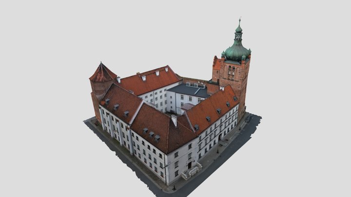 Zamek książąt mazowieckich w Płocku 3D Model