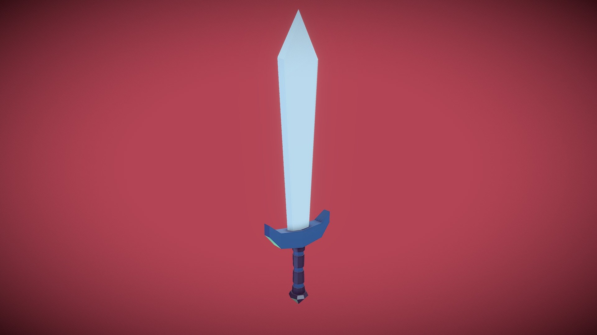Espada Lowpoly Ejercicio 1