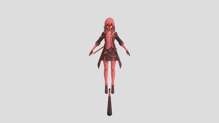 Receptacle Stelle - Honkai StarRail 3D Model