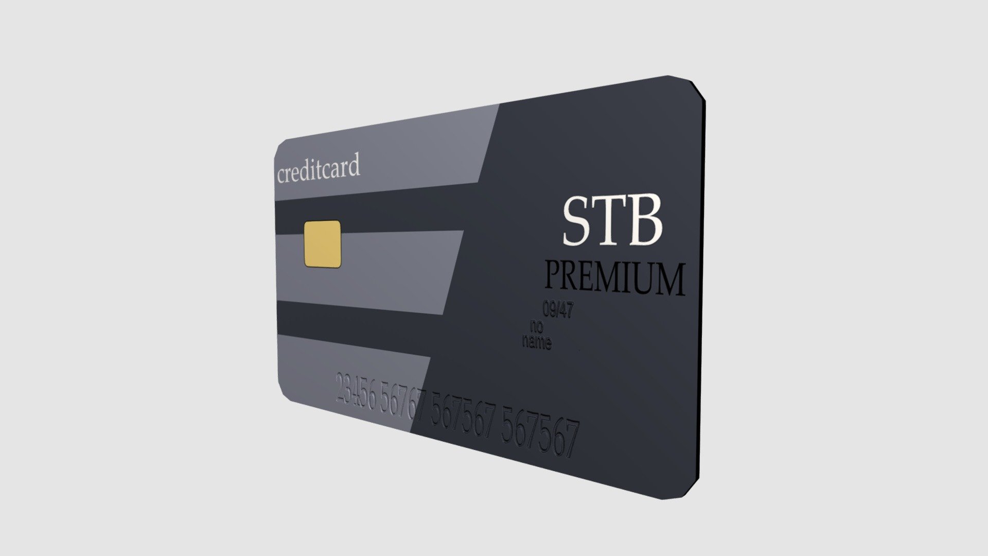Credit Card Free Download Free 3D Model By Apleesee 50ab712 Sketchfab