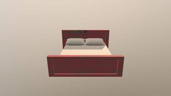 Bed 3D Model