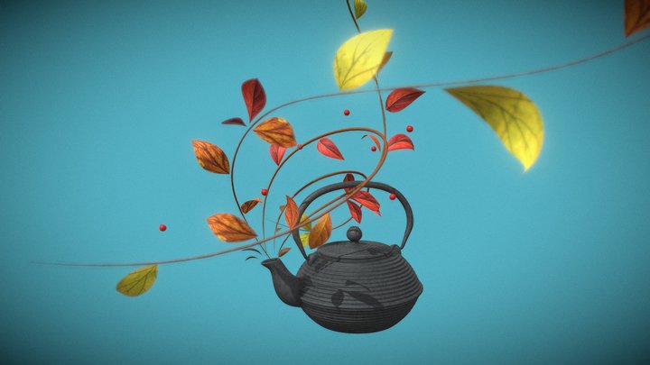 Augmented Spalding: Tea Leaves 3D Model