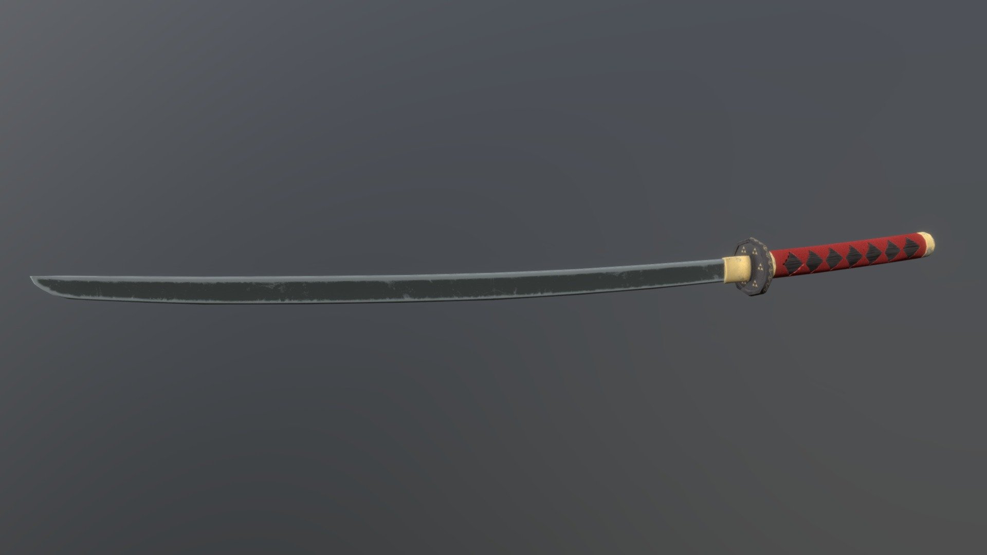 Катана 3. Катана MK 3d. Катана Танджиро 3д модель. Китайская катана. Katana 3d model.