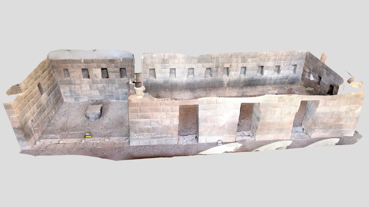 Qoricancha Buildings 3D Model