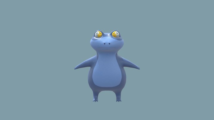 Gecko 3D Model
