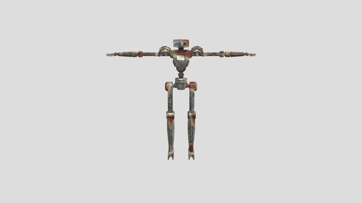 Robot2 3D Model