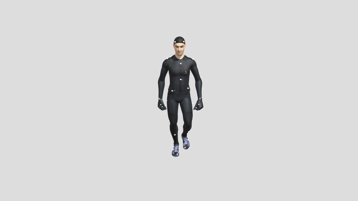 Walking 3D Model