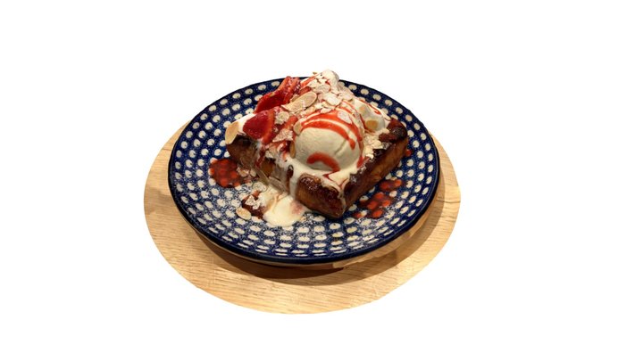 パンケーキ 3D Model