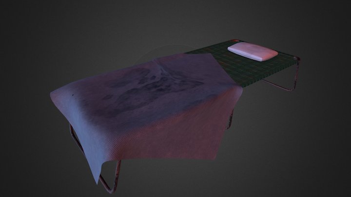 Bed Cot 3D Model