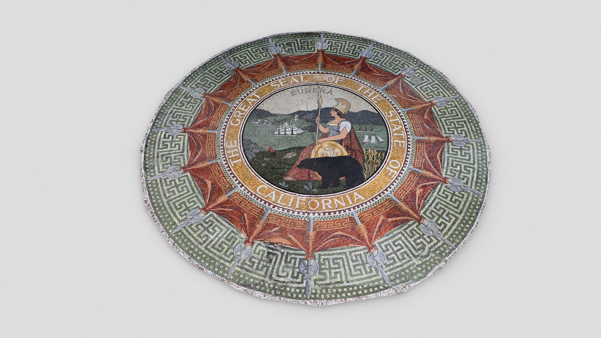 Day 239: Great Seal of California, Ferry Buildng