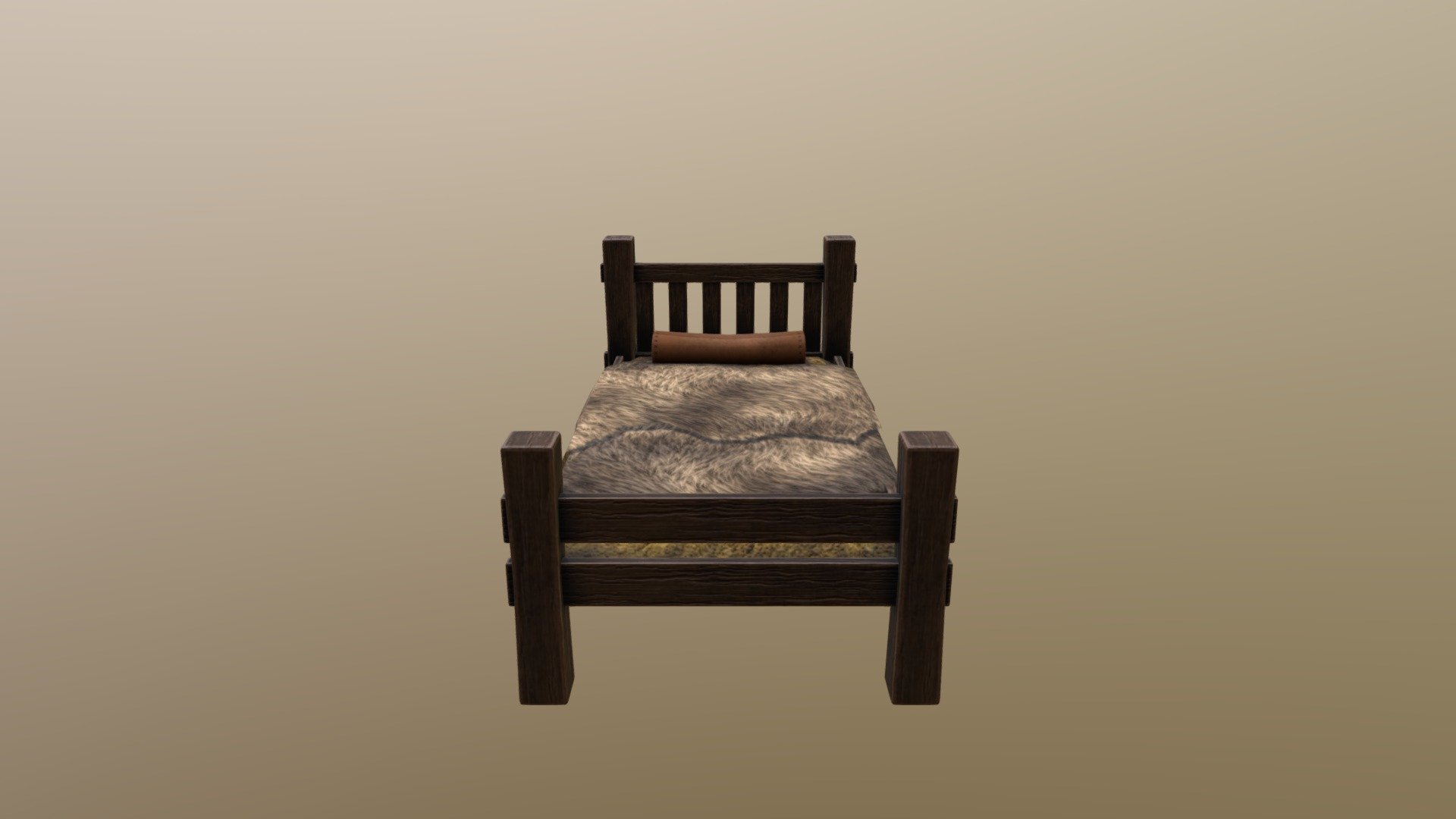Bed - 3D model by Shu_Ru [50afc0e] - Sketchfab