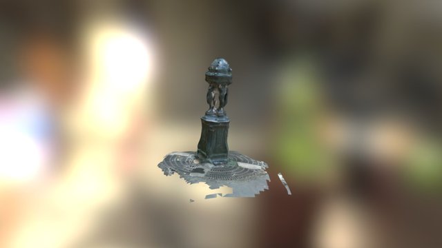 Model 2 - Foutain 3D Model