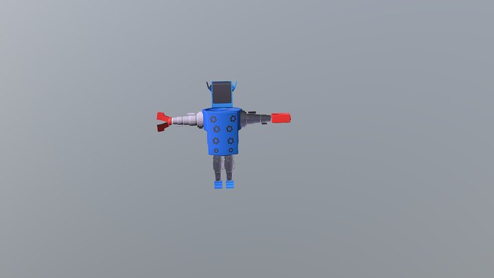 Robot_Model_Mark2_JonB 3D Model